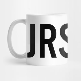 JRSLM - Jerusalem - Typography Mug